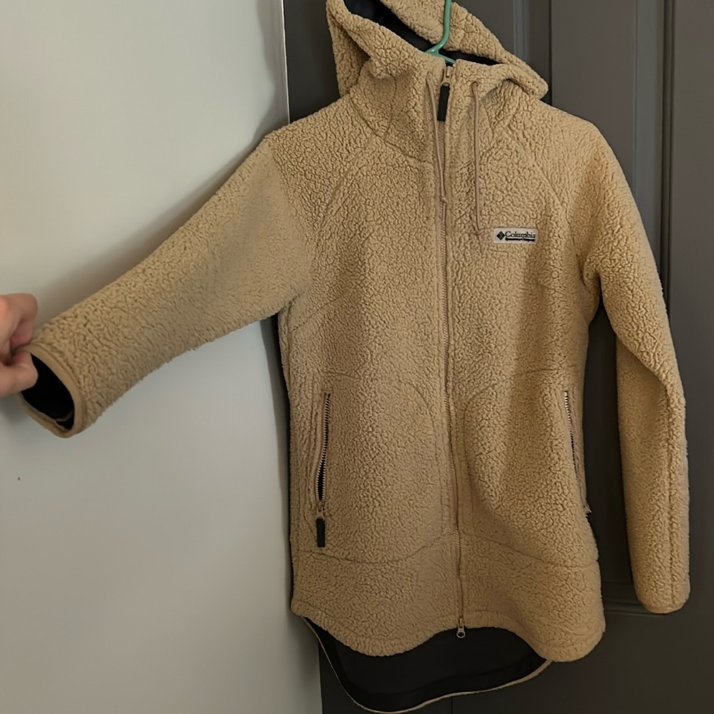 Columbia Long Fleece Coat
